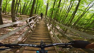 Down Dogger DH run in Marquette, Michigan
