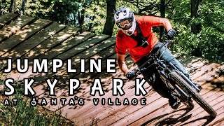 Jump Line Full Pull POV at Skypark Bike Park