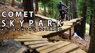Comet Full Pull POV at Skypark Bike Park