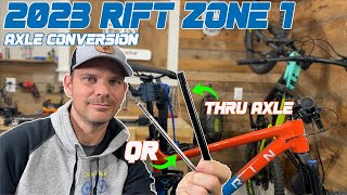 2023 Marin Rift Zone 1 Thru Axle Conversion /...