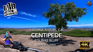 MTB Riding Centipede at Colinas Bluff Trails,...