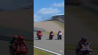 Epic #MotoGP battle ⚔️ at the #GermanGP 