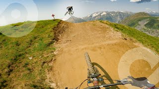 Piste Diable  au 2 Alpes bike park | Tout est...