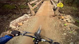 Practicing my cornering... Whistler Creekside...