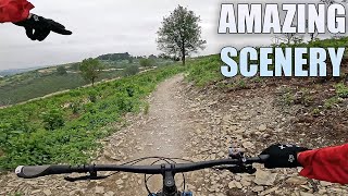 Open Space Scenic MTB Trails North East US //...