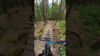 Racing to the drop! #mountainbike #enduro #bike