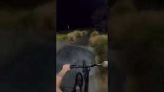 Would You Ride This Pumptrack at Night? #shorts