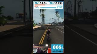  1000W+ Sprint to 3rd Place : Epic Zwift Race...