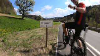 Elsbeere Singletrail Abfahrt 21.04.2023
