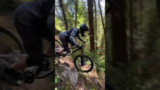 Riding Some Insane Lines!!! #bike #mtb...