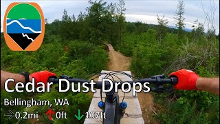 Cedar Dust Drops - Galbraith - Bellingham, WA