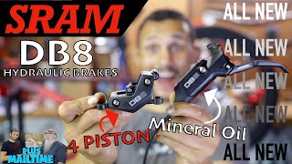 SRAM MINERAL OIL DB8 4 Piston Hydraulic MTB...
