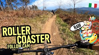 Roller Coaster Mountain Biking Trail Finale Ligure