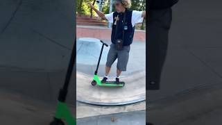 Gotta love a blue tooth ride!  #scooter...