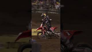 Taking home the win on his last 250 SX race ...