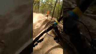 Really fun jump line #bikeshorts #mtb...