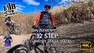 MTB Riding 12 Step at San Clemente Single...