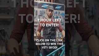 1 HOUR LEFT TO WIN THIS YETI SB120 DREAM...