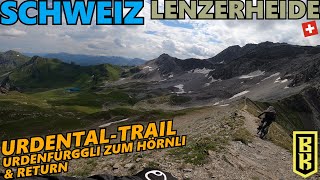 SCHWEIZ LENZERHEIDE Urdental-Trail: hin und...