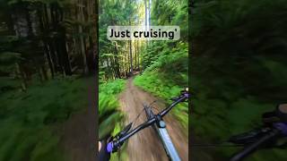 Chill cruise down Poppin’ Tops! #downhillmtb...