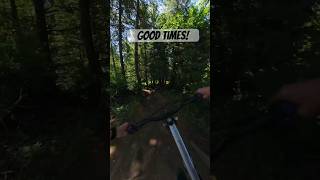 Dropping into Mullet on Galbraith Mountain.