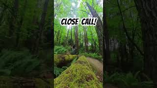 If you’re hiking on mtb trails… be careful...