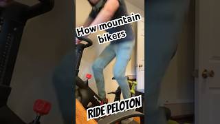 How mountain bikers ride peloton!...