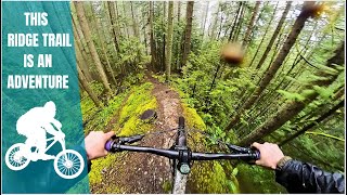 This trail has some EXPOSURE // Cougar Ridge...