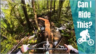 Testing the STFU on steep, technical Seattle...