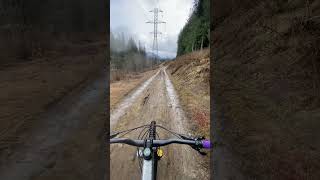 Muddy springtime Mountain Biking in the...