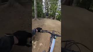 Fun jumps and a rock roll #bike #pnw...