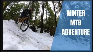 We need fat bikes for this snow - Winter MTB...
