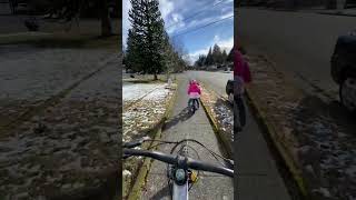 Biking runs in the fam #mtb #pnw #mountainbiking