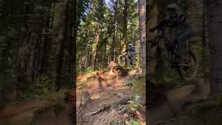 This jump is so smooth. #downhillmtb #mtb...