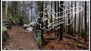This trail has a crazy gap jump - Pacific...
