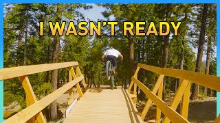 I braved these HUGE JUMPS! Snow Summit Jump...
