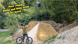 Backyard Dirt Jump Line Build and Ride with...