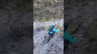 Would you ride your MTB on these rock slabs?...