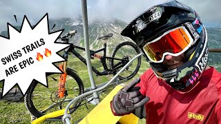 I CHECK OUT SOME SWISS MTB TRAILS! 