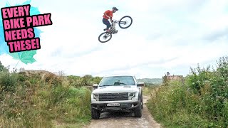 THESE ARE THE JUMPS EVERY MOUNTAIN BIKE PARK...