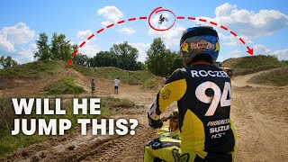 Freerider & Supercross Pro Hit 153ft Jump...