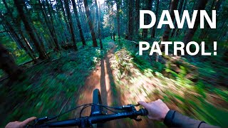 Singletrack Heaven at Sunrise! I Can't Believe...