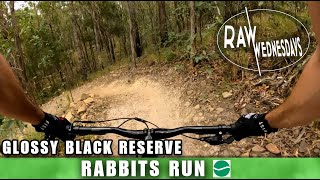 RABBITS RUN | Glossy Black Reserve | RAW...