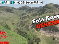 Scotland's Pentland Hills: MTB Downhill. Fala...