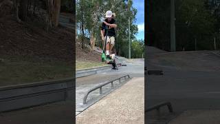 Never seen before scooter trick?! #trending...