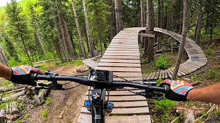 We took our XC bikes to the bike park...(BC...