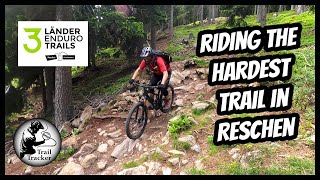 Tackling the hardest of the 3 Länder Enduro...
