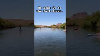 Salt River SUP #mtblife #mtb #standuppaddle...