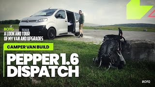 Camper Van Build 2018 1.6 Citreon Dispatch Van...