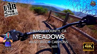MTB Riding Meadows, Aliso Wood Canyons, July...
